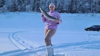 ВЗЯЛ ЖЕНУ НА РЫБАЛКУ. СЛАБОНЕРВНЫМ НЕ СМОТРЕТЬ. ЧАСТЬ 1.