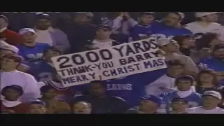 Barry Sanders: Reaching 2000 yards