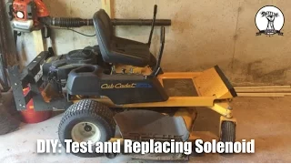 FIXED: Mower Will Not Start - Diagnose and Replace Faulty Solenoid Cub Cadet RZT