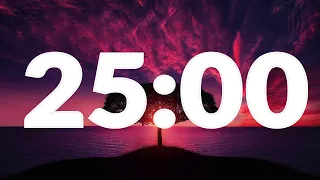 25 Minute Timer with Alarm, without music