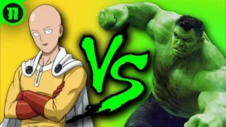 SAITAMA vs HULK ! (Duel de Force) 👊