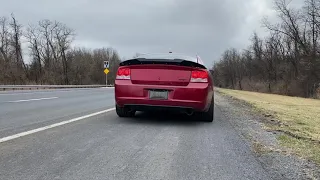 06 CHARGER SRT8 STRAIGHT PIPED REVS & TAKE OFFS (STUPID LOUD)