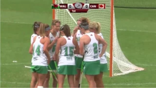 Wales-Canada Women's Lacrosse World Cup 2017