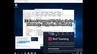 IT: Free IT Support Training (Active Directory, Support, AD Attacks)