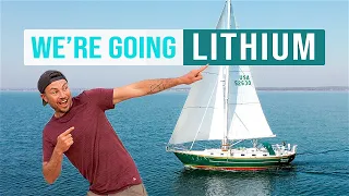 Installing Lithionics Batteries on our Sailboat | S06E22