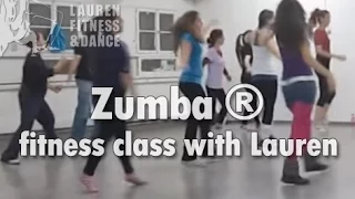 Zumba ® fitness class with Lauren