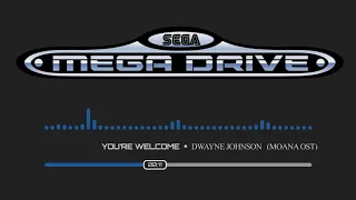 Dwayne Johnson - You're Welcome Instrumental | SEGA Chiptune Remix