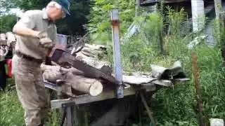 Firewood chop saw