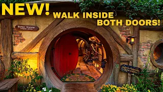 Step Inside a Hobbit Hole! Exploring Bagshot Row at Hobbiton (no talking, first person view)