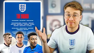 MY THOUGHTS ON THE FINAL ENGLAND SQUAD FOR EURO 2020