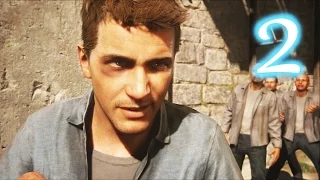 Uncharted 4 Walkthrough Gameplay (CRUSHING) | Part 2 - Prison Fight (Audio Commentary)