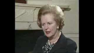 Margaret Thatcher On Newsnight, Falklands