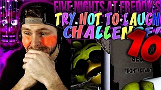 Vapor Reacts #318 | [FNAF SFM] FIVE NIGHTS AT FREDDY'S TRY NOT TO LAUGH CHALLENGE REACTION #10