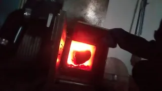 Aircrete Rocket Mass Heater Uses One Log for 13 Hours of Heat