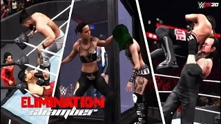 WWE 2K20: Elimination Chamber 2020 Full Show - Prediction Highlights (Part 1)