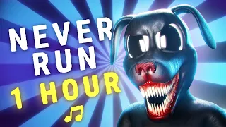 🎵 Cartoon Dog - Never Run (1 HOUR VERSION)