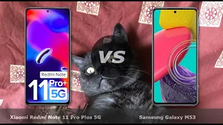 Xiaomi Redmi Note 11 Pro Plus 5G vs Samsung Galaxy M53