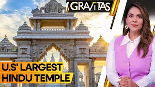 Gravitas: US' largest Hindu Temple to be formally inaugurated on October 8 | WION