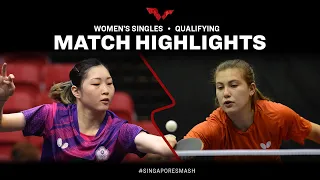 Arantxa Cossio Aceves vs Chien Tung-Chuan | WS Qual | Singapore Smash 2023