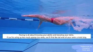 How to go 1 minute in 100 freestyle in easy swim