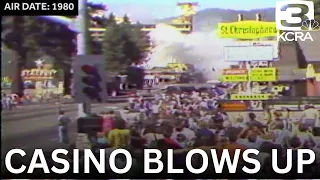 Video from 1980 shows bomb exploding inside Harvey's hotel in South Lake Tahoe