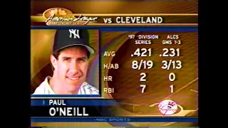 Yankees vs Cleveland (1998 ALCS Game 4)