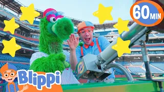Blippi Hits a Home Run with the Phillies! | Blippi Wonders Educational Videos for Kids