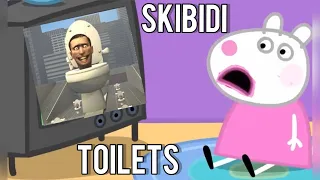 Skibidi Toilets in Peppa Pig series (Skibidi Dom Dom)