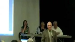 Council Member yelling at citizens