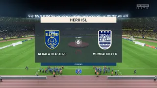 ⚽ Kerala Blasters vs Mumbai City FC ⚽ | Indian Super League (28/10/2022) | Fifa 23