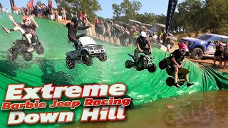 EXTREME DOWNHILL BARBIE JEEP RACING at Visions Offroad 2022