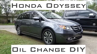 Honda Odyssey / Oil Change DIY / 2011-2017