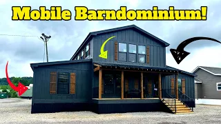 HOW?!? 4000sqft Mobile Home! The BEST I've Ever toured! Barndominium on wheels! Deer Valley Barndo