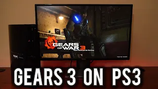 I played Gears of War 3 on the PlayStation PS3... | MVG