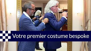 Votre premier costume bespoke : à quoi s'attendre chez le maître-tailleur?