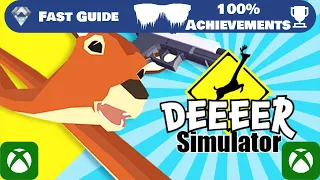 DEEEER Simulator: Your Average Everyday Deer Game | Fast Achievements Guide | 1000GS