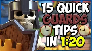 15 QUICK Tips About: Guards🛡️- Clash Royale