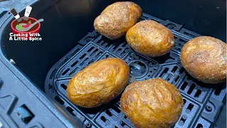 Air Fryer Baked Potatoes Recipe