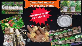 Crawford Market#Decoration Wholesale Market in Mumbai#Artificial flowers❤️ Crowford Market Episode 2