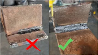 Stop bad welding !!! The best technique for position 2f