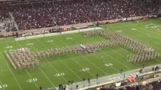 Fightin' Texas Aggie Band Halftime Drill - Ole Miss game at Kyle Field on October 11, 2014