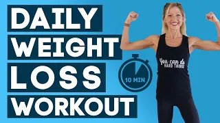 Do This Every Day To LOSE WEIGHT! 10 Min Weight Loss Workout Challenge (MUST DO THIS!)