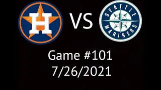 Astros VS Mariners  Condensed Game Highlights 7/26/21