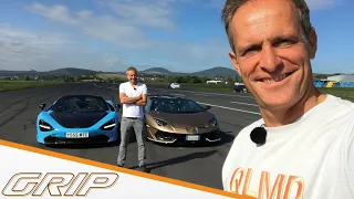 Hypersport-Cabrios - Lamborghini Aventador SVJ vs. McLaren 720S I GRIP