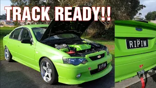 Preparing Your STREET Car For TRACK Day Competition! | Ford Falcon BA XR8 Build!