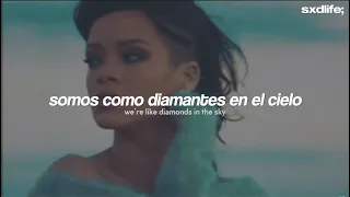 Rihanna - Diamonds // Español + English + video oficial