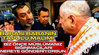 Ümit Özdağ'a Aydın'da tepki "Babanın yerimi burası"