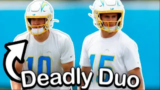 Justin Herbert and Ladd McConkey Looking Great During OTAs!