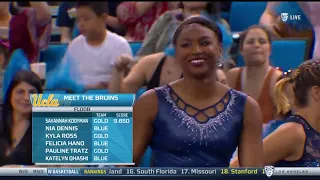 Nia Dennis   UCLA Gymnast