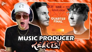 Music Producer Reacts to Rythmind vs BreZ | GRAND BEATBOX BATTLE 2021: WORLD LEAGUE | Quarter Final